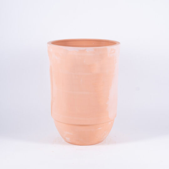 Terracotta Ellipse Pot 07