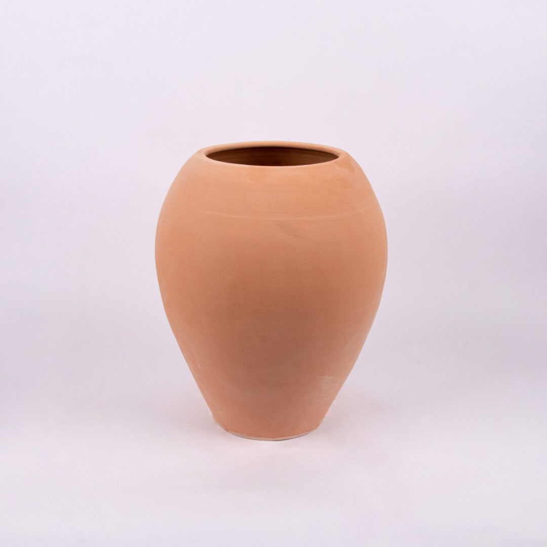 Terracotta Ellipse Pot 04